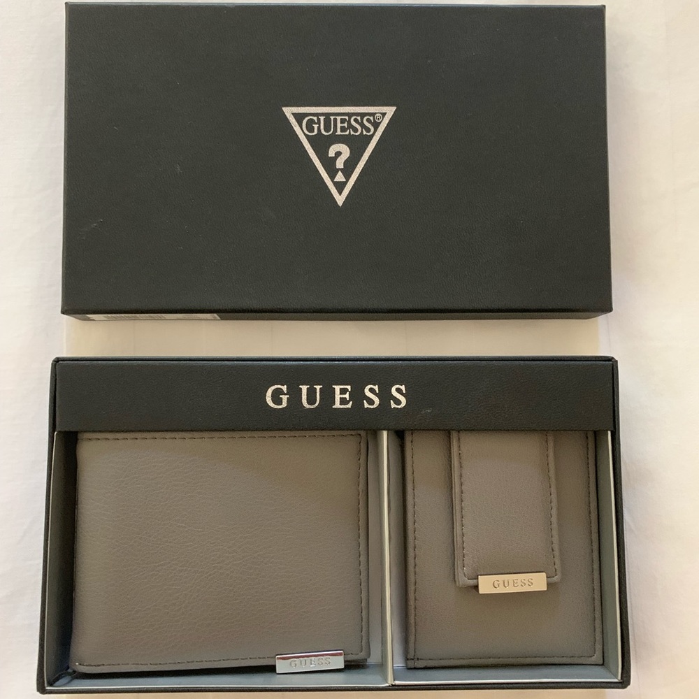 Guess Mens Wallet Set